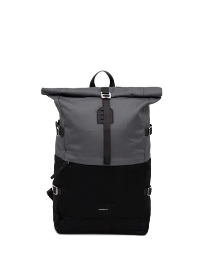 Sandqvist Roll-top Backpack In Gray