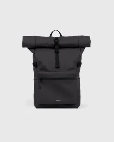 Sandqvist Stream Rolltop Backpack L In Black