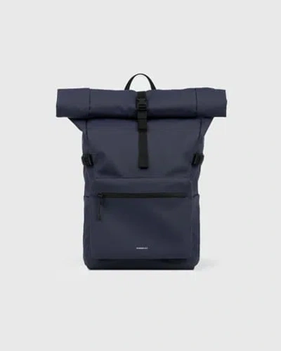 Sandqvist Stream Rolltop Backpack L In Blue