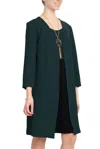 Sandra Darren 75869 Short Mother Of The Bride Jacket Dress In Green