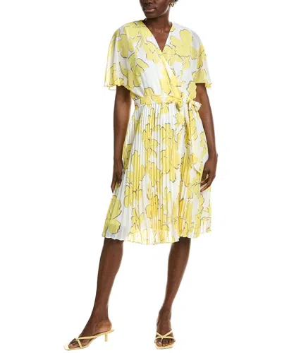 Sandra Darren Accordion Pleated Mini Dress