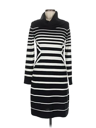Pre-owned Sandra Darren Casual Dress In Black