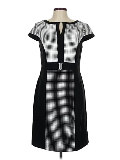 Pre-owned Sandra Darren Casual Dress In Black