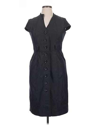 Pre-owned Sandra Darren Casual Dress In Black
