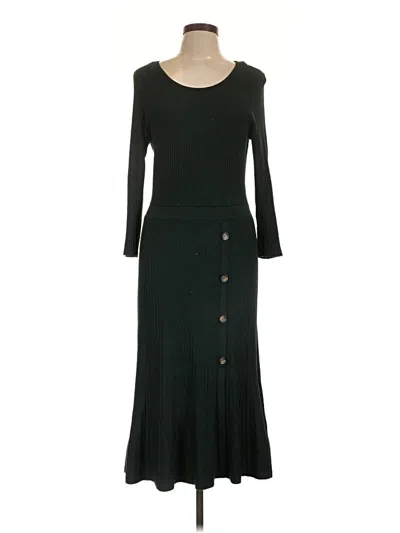 Pre-owned Sandra Darren Casual Dress In Black