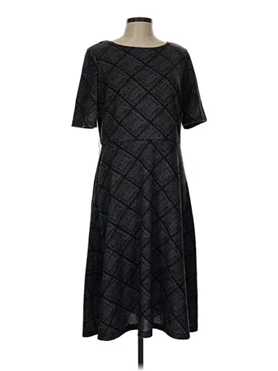 Pre-owned Sandra Darren Casual Dress In Black