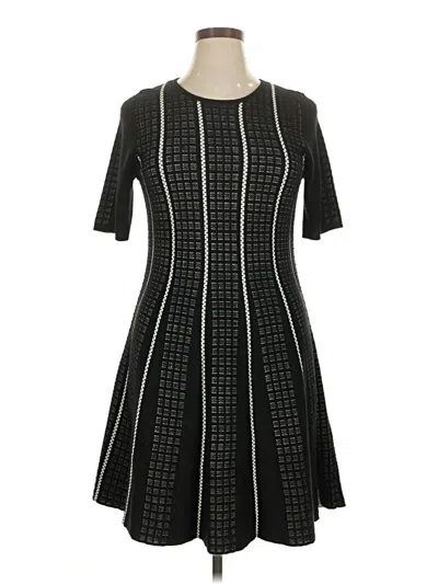 Pre-owned Sandra Darren Casual Dress In Black
