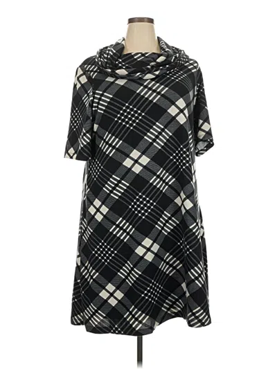 Pre-owned Sandra Darren Casual Dress In Black