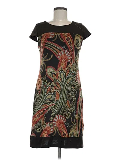 Pre-owned Sandra Darren Casual Dress In Black
