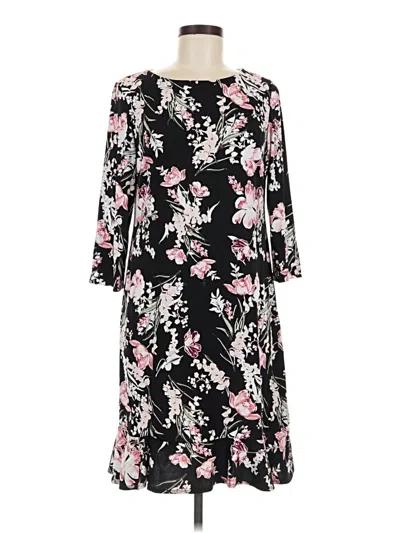 Pre-owned Sandra Darren Casual Dress In Black