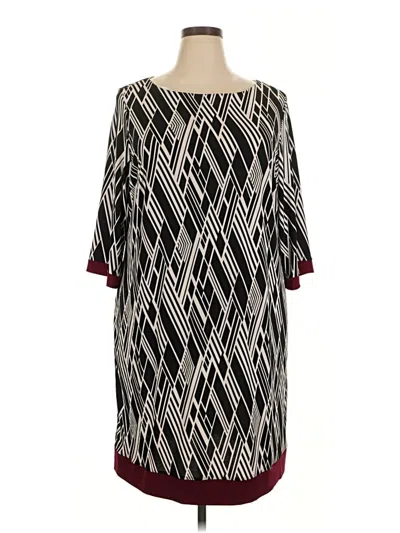 Pre-owned Sandra Darren Casual Dress In Black