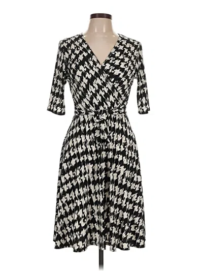 Pre-owned Sandra Darren Casual Dress In Black
