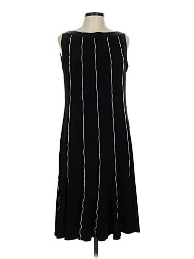 Pre-owned Sandra Darren Casual Dress In Black