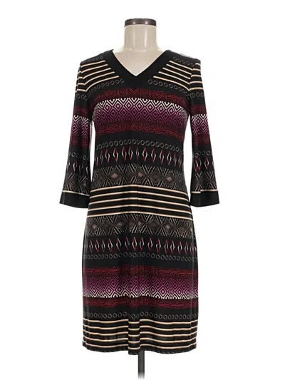 Pre-owned Sandra Darren Casual Dress In Black
