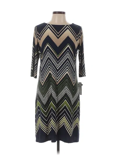 Sandra Darren Casual Dress In Blue