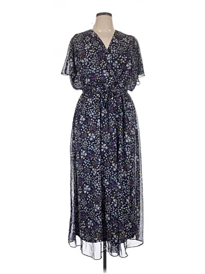 Pre-owned Sandra Darren Casual Dress In Blue