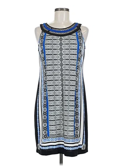 Pre-owned Sandra Darren Casual Dress In Blue
