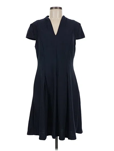 Pre-owned Sandra Darren Casual Dress In Blue