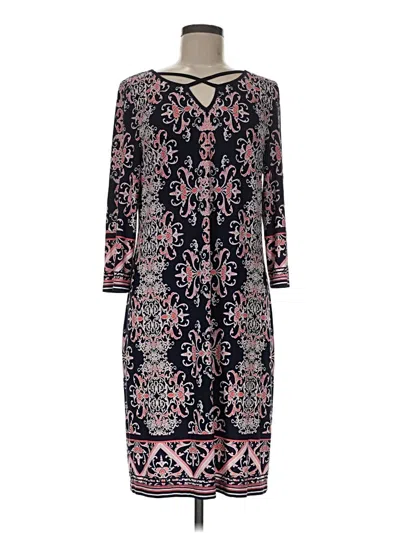 Pre-owned Sandra Darren Casual Dress In Blue