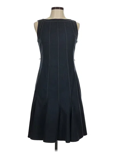 Pre-owned Sandra Darren Casual Dress In Blue