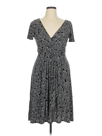 Pre-owned Sandra Darren Casual Dress In Gray