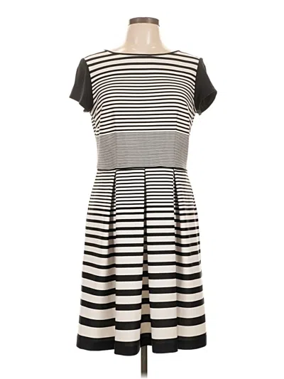 Pre-owned Sandra Darren Casual Dress In Gray