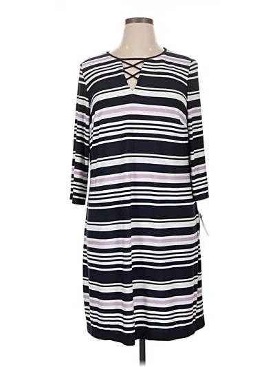 Sandra Darren Casual Dress In Gray