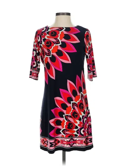 Pre-owned Sandra Darren Casual Dress In Red