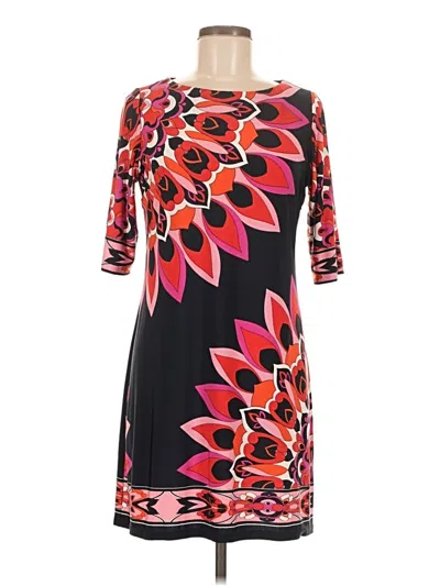 Pre-owned Sandra Darren Casual Dress In Red