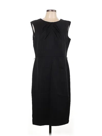 Pre-owned Sandra Darren Cocktail Dress In Black