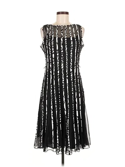 Pre-owned Sandra Darren Cocktail Dress In Black