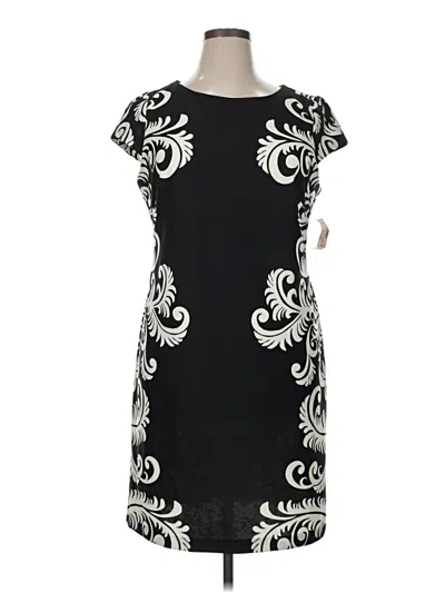Pre-owned Sandra Darren Cocktail Dress In Black