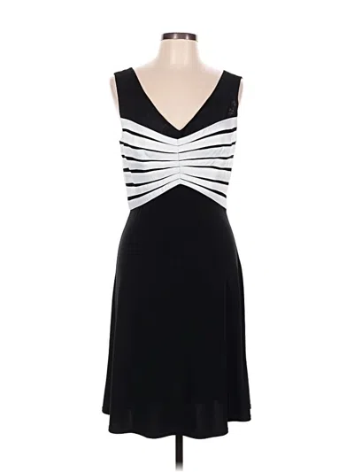 Pre-owned Sandra Darren Cocktail Dress In Black