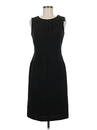 Pre-owned Sandra Darren Cocktail Dress In Black