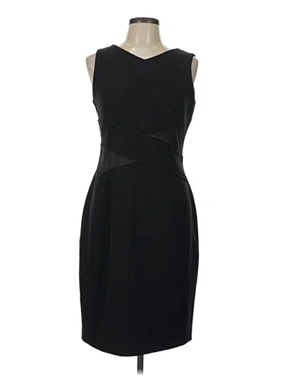 Pre-owned Sandra Darren Cocktail Dress In Black