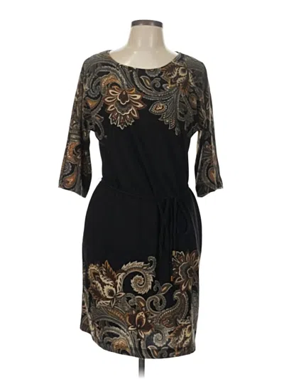 Pre-owned Sandra Darren Cocktail Dress In Black