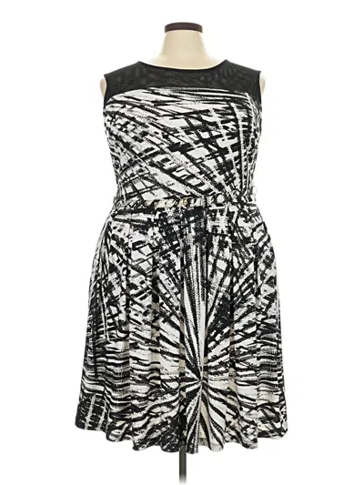 Pre-owned Sandra Darren Cocktail Dress In Black