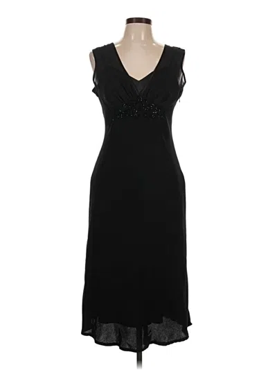 Pre-owned Sandra Darren Cocktail Dress In Black
