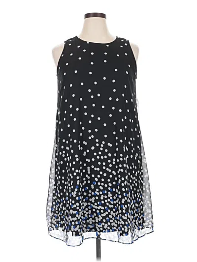 Pre-owned Sandra Darren Cocktail Dress In Black