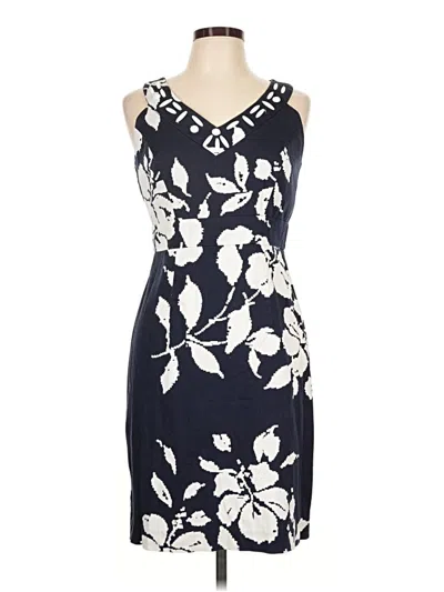 Pre-owned Sandra Darren Cocktail Dress In Blue