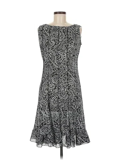 Pre-owned Sandra Darren Cocktail Dress In Gray