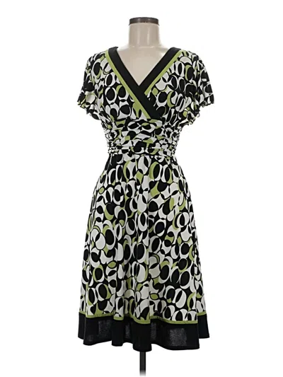 Pre-owned Sandra Darren Cocktail Dress In Green
