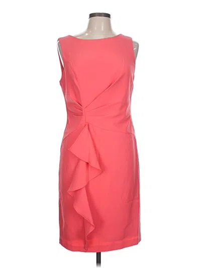 Pre-owned Sandra Darren Cocktail Dress In Pink
