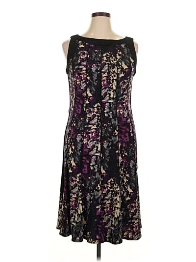 Pre-owned Sandra Darren Cocktail Dress In Purple