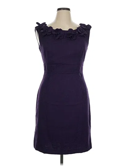 Pre-owned Sandra Darren Cocktail Dress In Purple