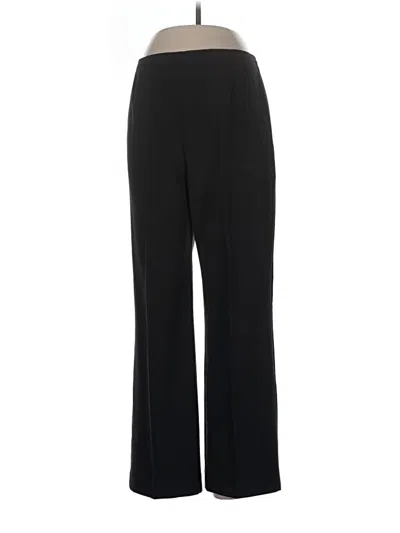 Pre-owned Sandra Darren Dress Pants In Black