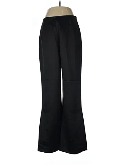 Pre-owned Sandra Darren Dress Pants In Black