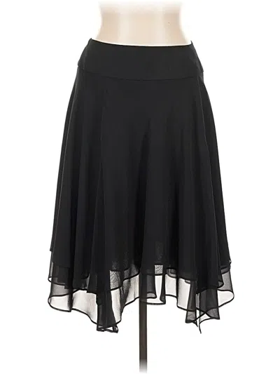 Pre-owned Sandra Darren Formal Skirt In Black