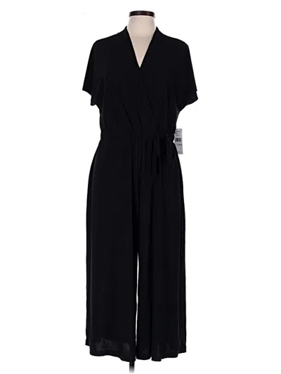 Sandra Darren Jumpsuit In Black