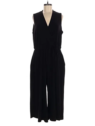 Pre-owned Sandra Darren Jumpsuit In Black